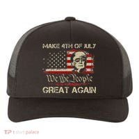 Donald Trump 2024 Make 4th Of July Great Again Yupoong Adult 5-Panel Trucker Hat thumb 0