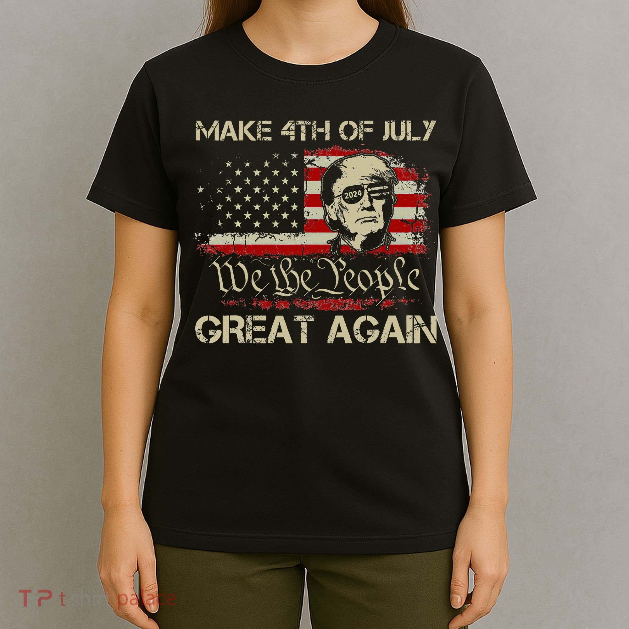 Donald Trump 2024 Make 4th Of July Great Again T-Shirt