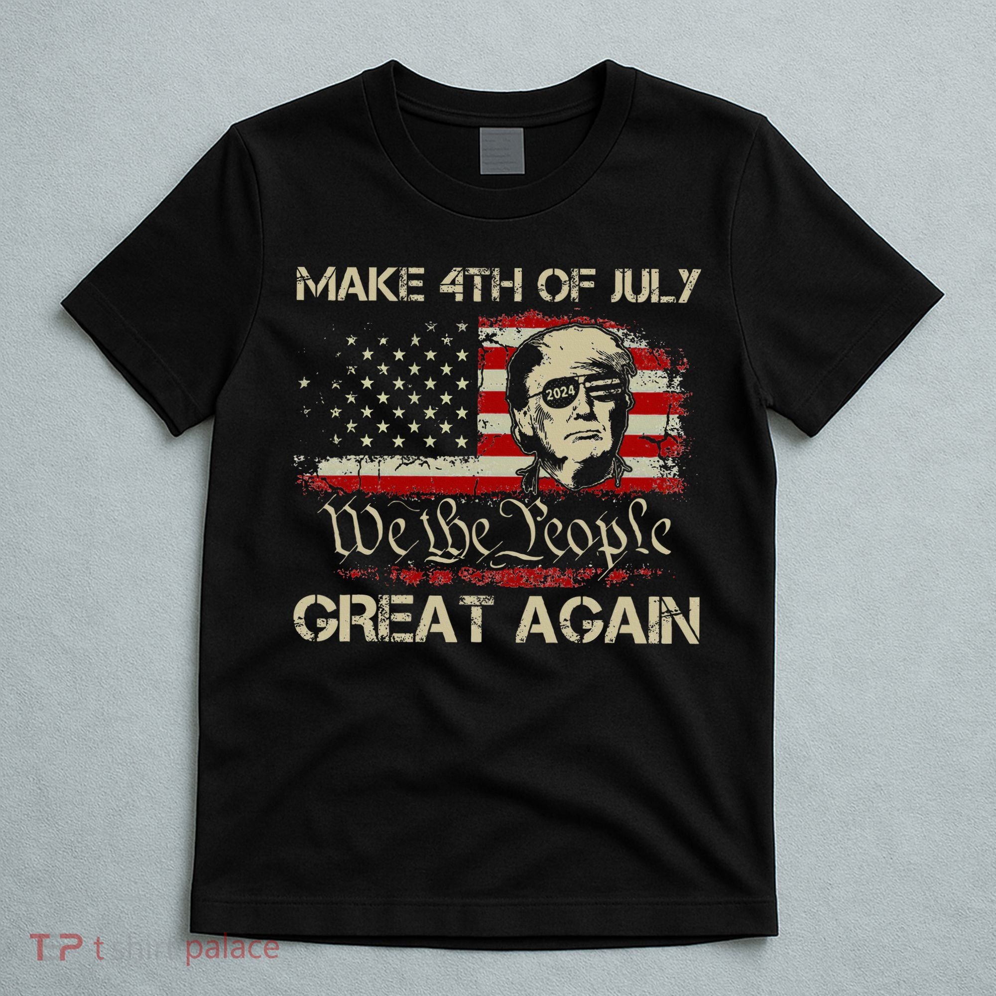 Donald Trump 2024 Make 4th Of July Great Again T-Shirt