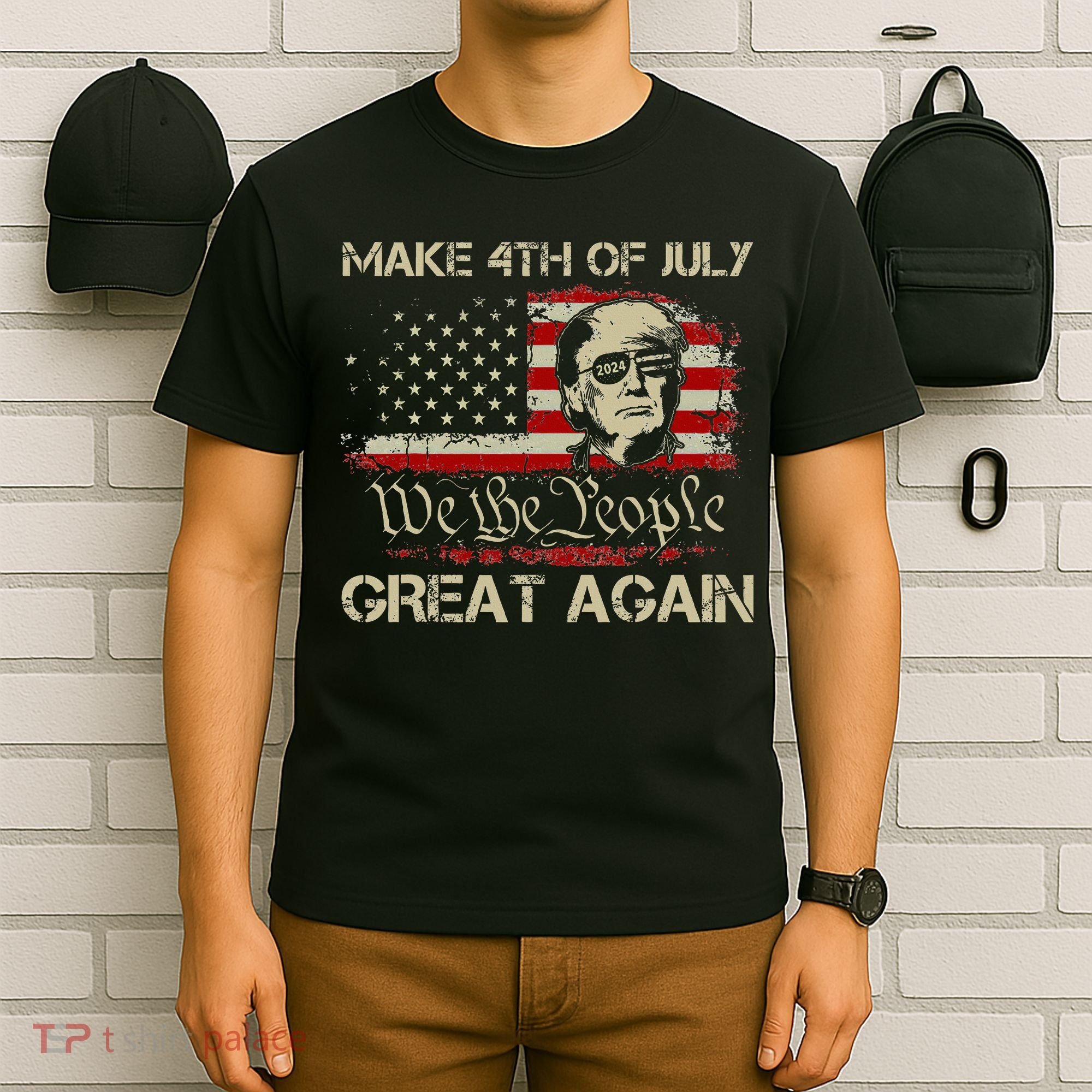 Donald Trump 2024 Make 4th Of July Great Again T-Shirt