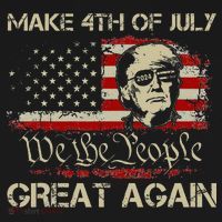 Donald Trump 2024 Make 4th Of July Great Again Women's Hoodie thumb 2