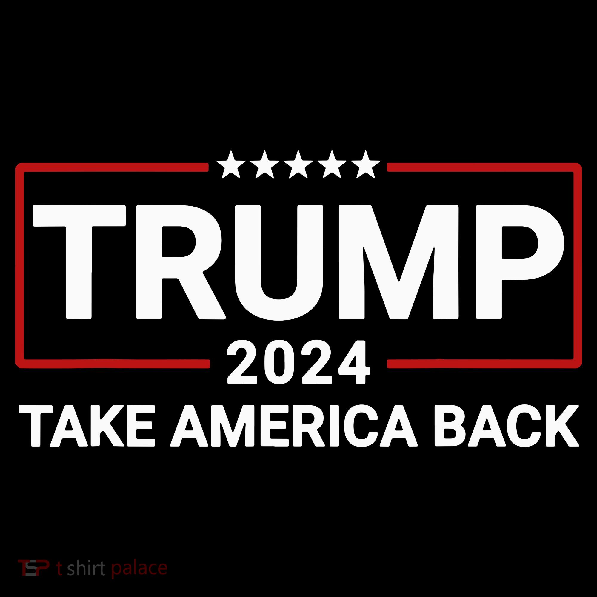 Donald Trump 2024 Take America Back Election Stripe Pom Pom Beanie