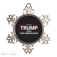 Donald Trump 2024 Take America Back Election Ornament thumb 0
