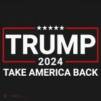 Donald Trump 2024 Take America Back Election Ornament thumb 1