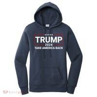 Donald Trump 2024 Take America Back Election Women's Hoodie thumb 0