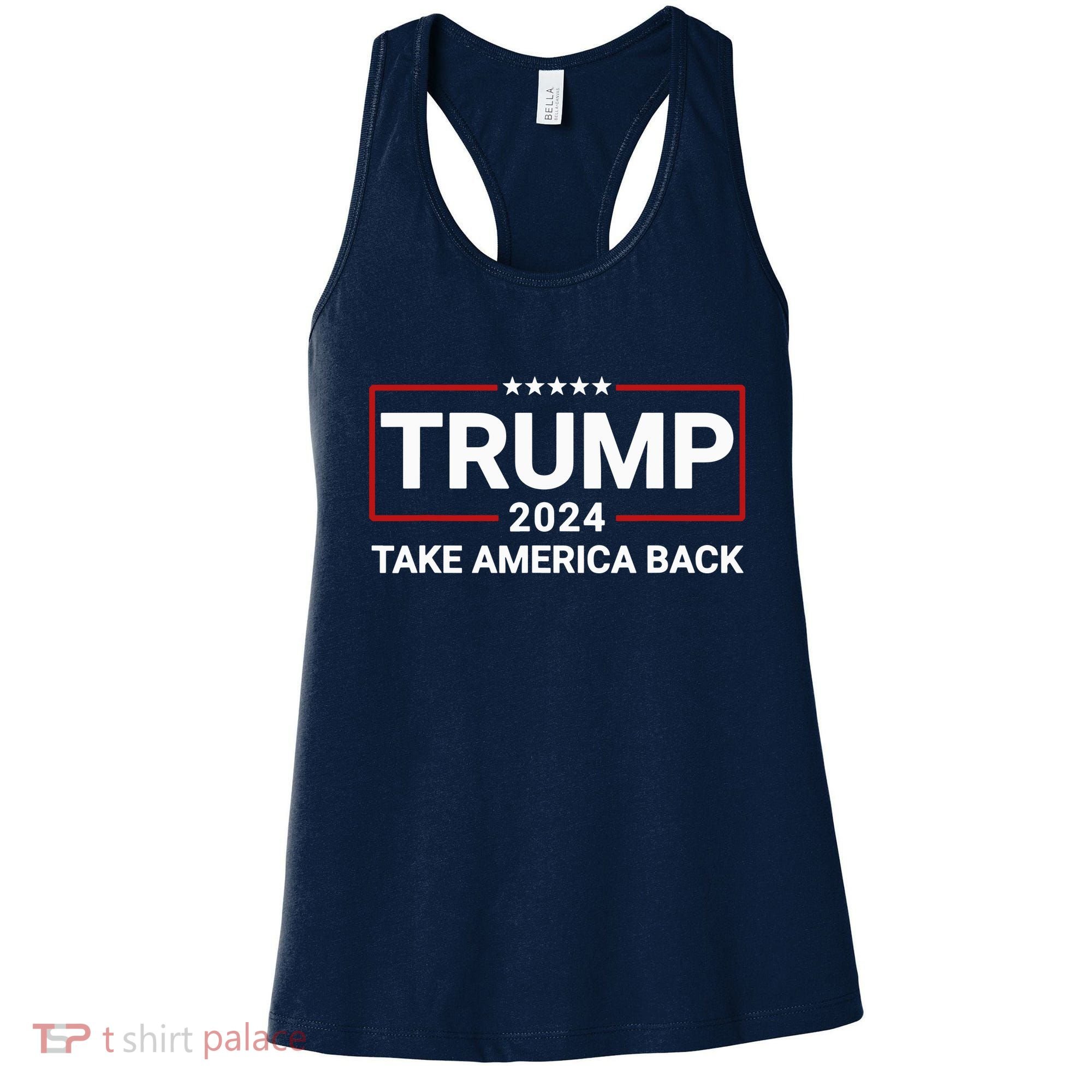 Donald Trump 2024 Take America Back Election Women's Tank Top