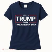 Donald Trump 2024 Take America Back Election Women's T-Shirt thumb 0