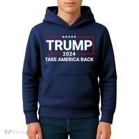 Donald Trump 2024 Take America Back Election Kids Hoodie thumb 4