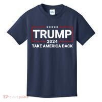 Donald Trump 2024 Take America Back Election Kids T-Shirt thumb 0