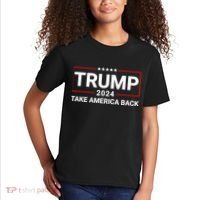 Donald Trump 2024 Take America Back Election Kids T-Shirt thumb 2