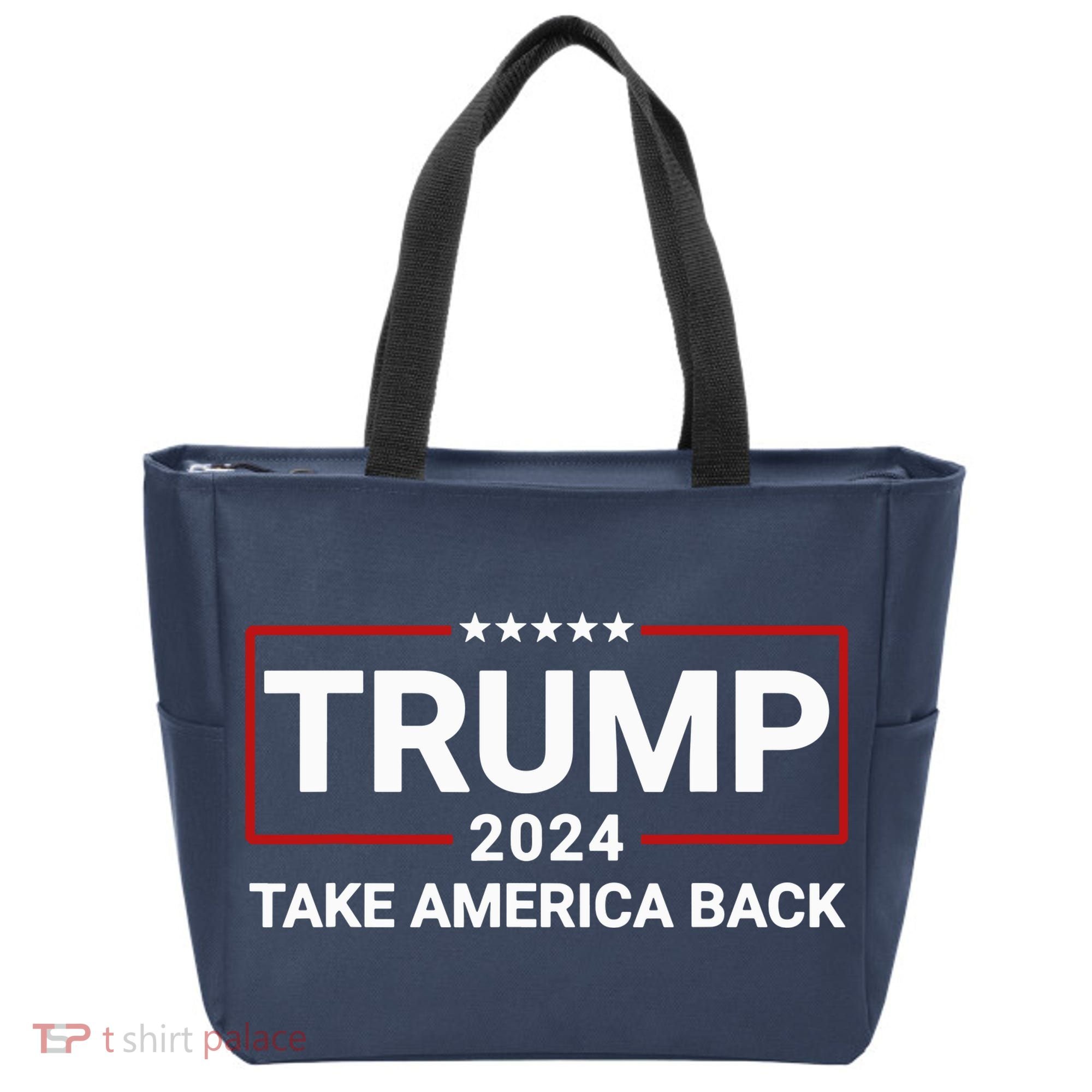 Donald Trump 2024 Take America Back Election Tote Bag