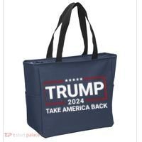 Donald Trump 2024 Take America Back Election Tote Bag thumb 2