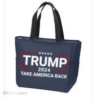 Donald Trump 2024 Take America Back Election Tote Bag thumb 3