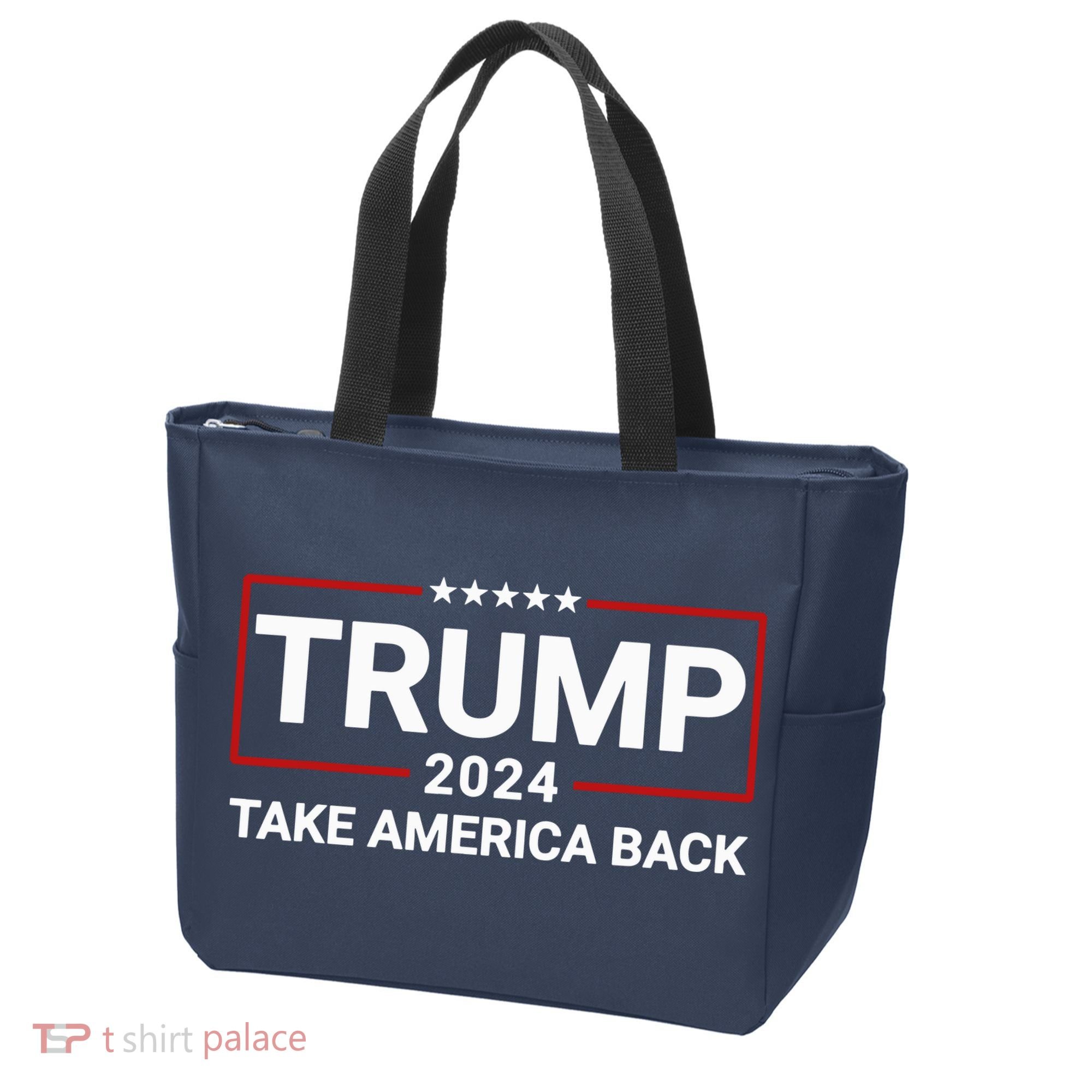 Donald Trump 2024 Take America Back Election Tote Bag