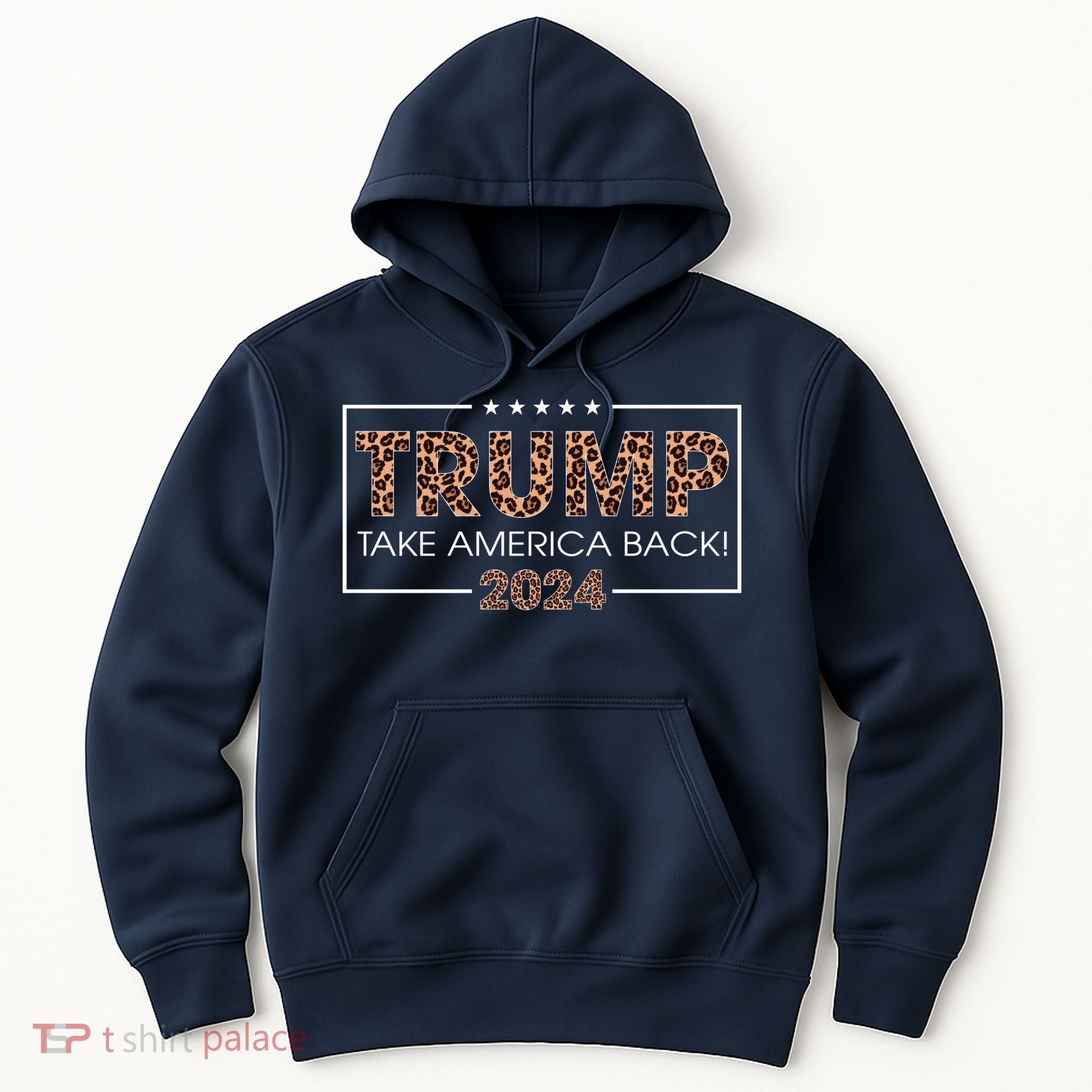 Donald Trump 2024 Take America Back Leopard Print Gift Wo Hoodie