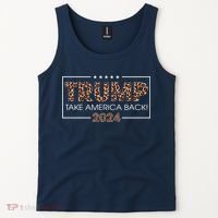 Donald Trump 2024 Take America Back Leopard Print Gift Wo Tank Top thumb 2