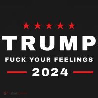 Donald Trump 2024 Fuck Your Feelings Women's Hoodie thumb 2