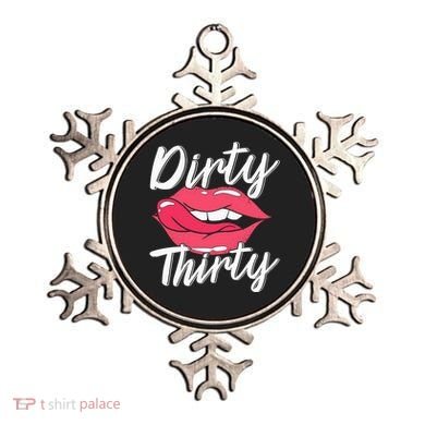 Dirty Thirty 30th Birthday 30 Years Old Bday Celebrant Ornament