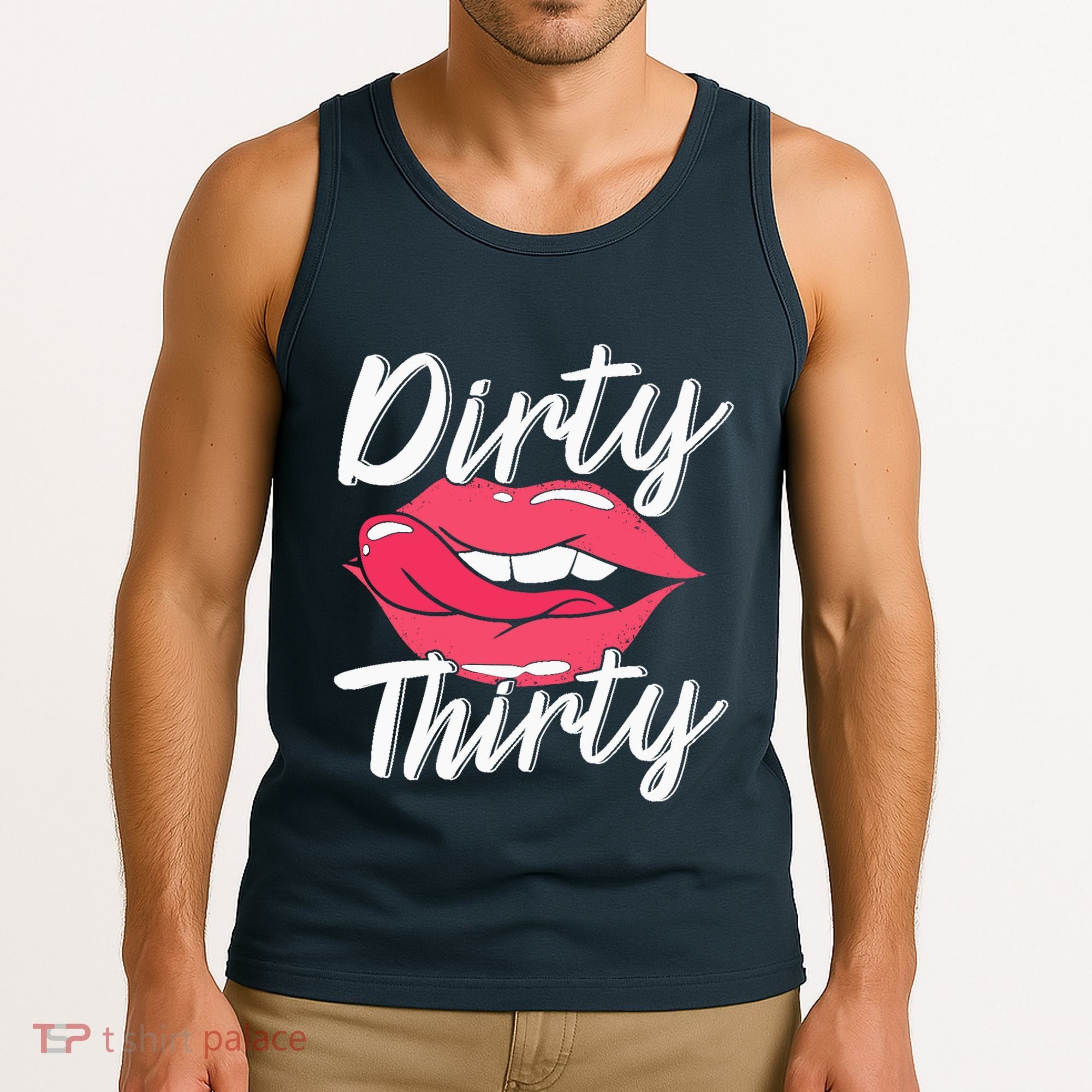 Dirty Thirty 30th Birthday 30 Years Old Bday Celebrant Tank Top