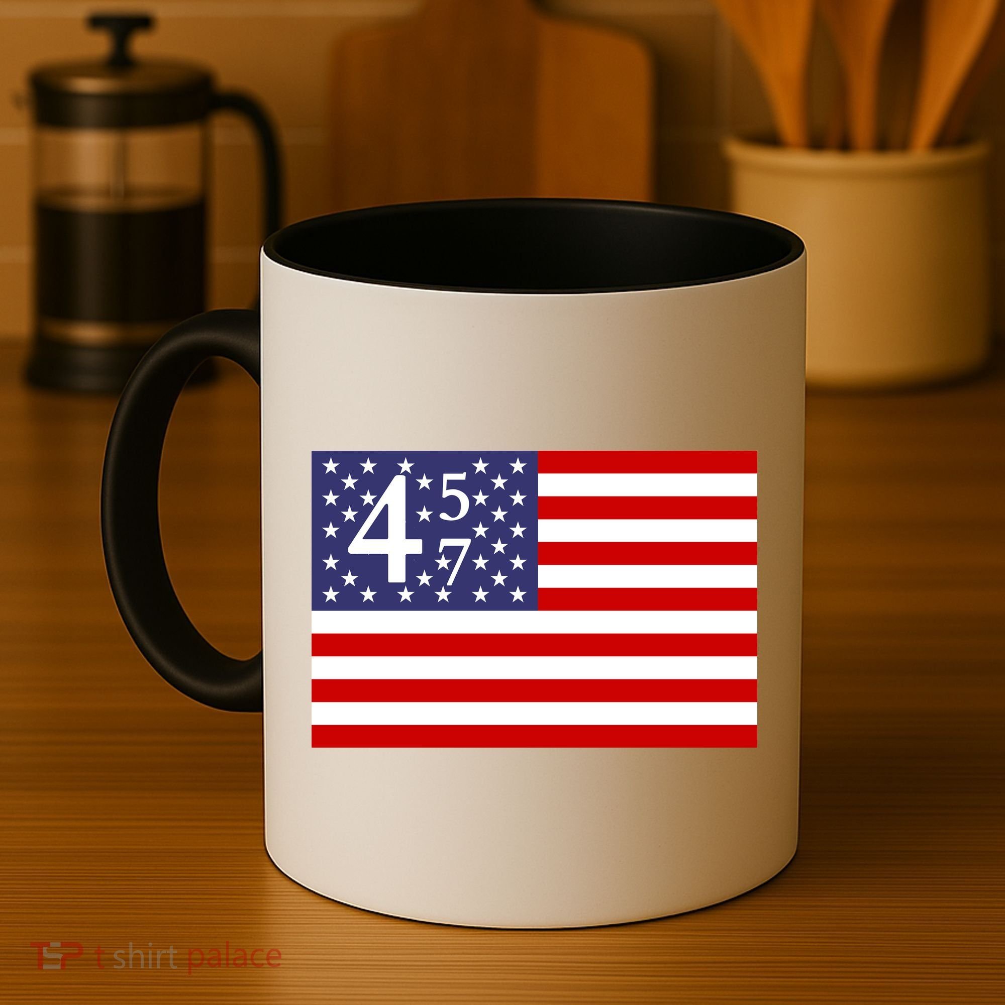 Donald Trump 45 47 Political Coffee Mug