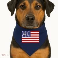 Donald Trump 45 47 Political USA-Made Doggie Bandana thumb 1