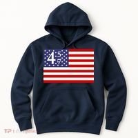 Donald Trump 45 47 Political Hoodie thumb 0