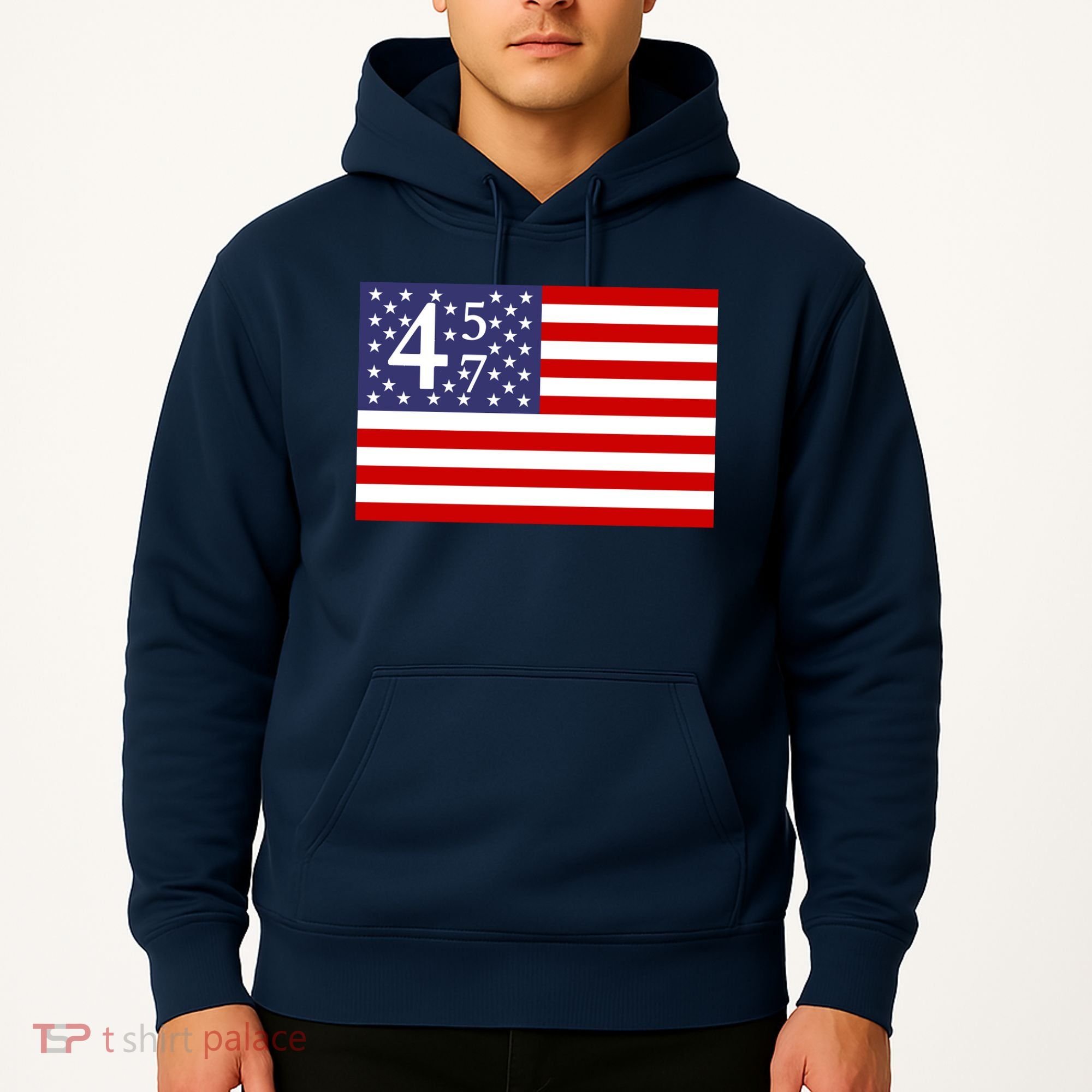 Donald Trump 45 47 Political Hoodie