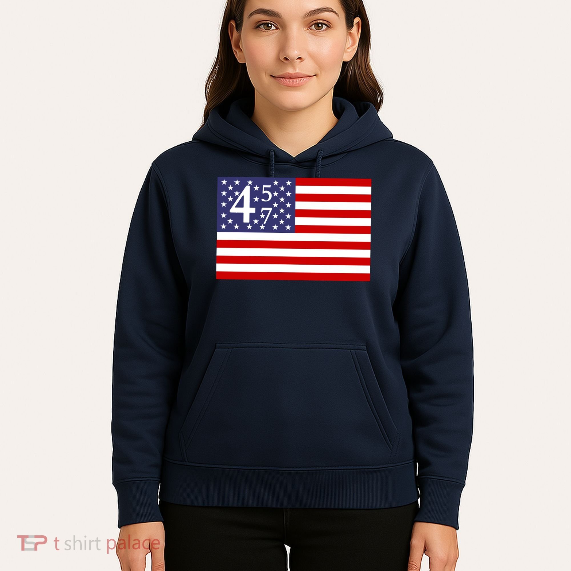 Donald Trump 45 47 Political Hoodie