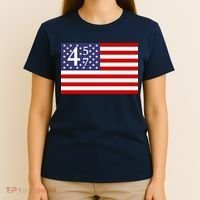 Donald Trump 45 47 Political T-Shirt thumb 4