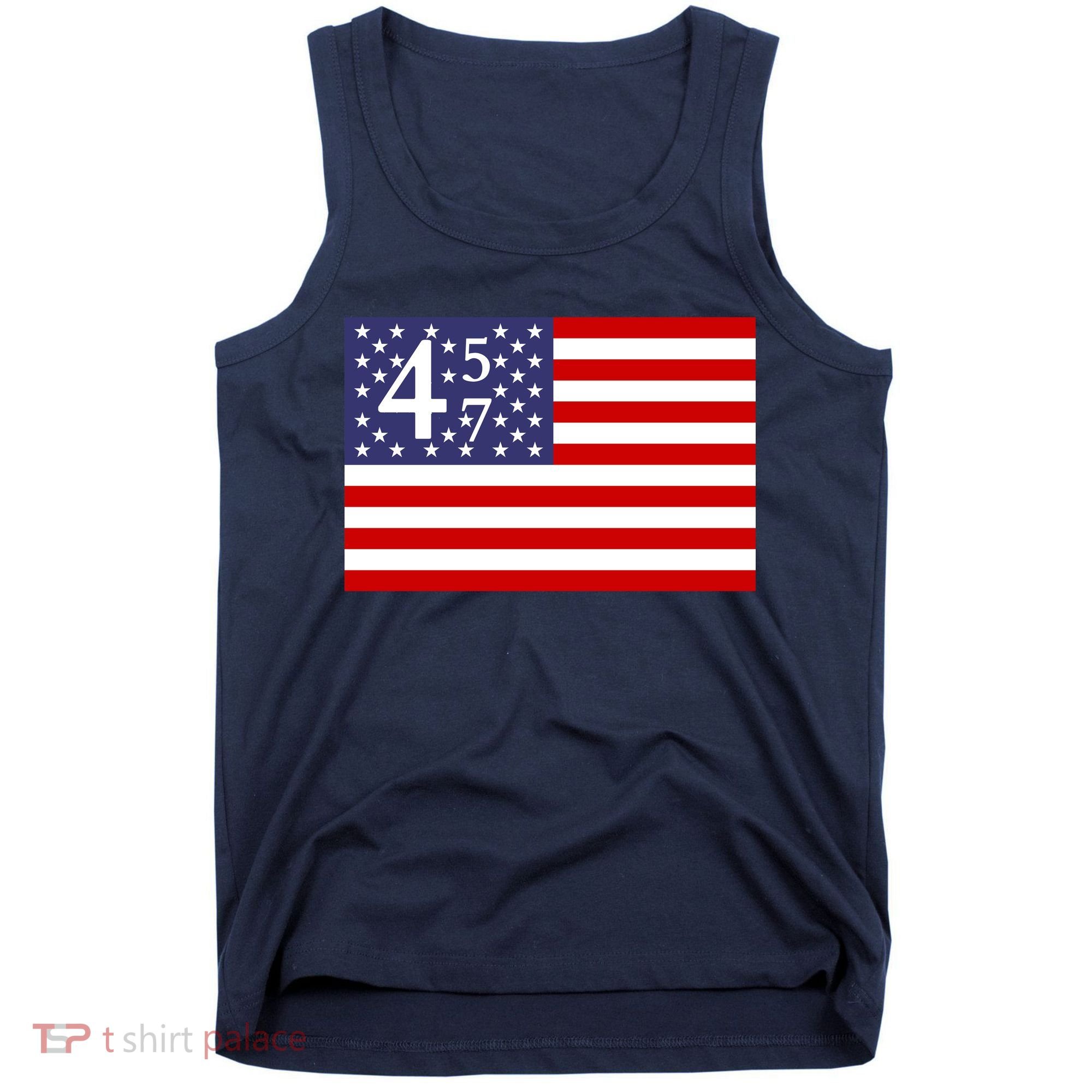 Donald Trump 45 47 Political Tank Top