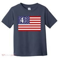 Donald Trump 45 47 Political Toddler T-Shirt thumb 0