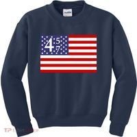 Donald Trump 45 47 Political Kids Sweatshirt thumb 0