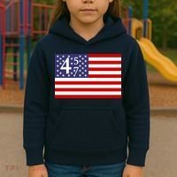 Donald Trump 45 47 Political Kids Hoodie thumb 3