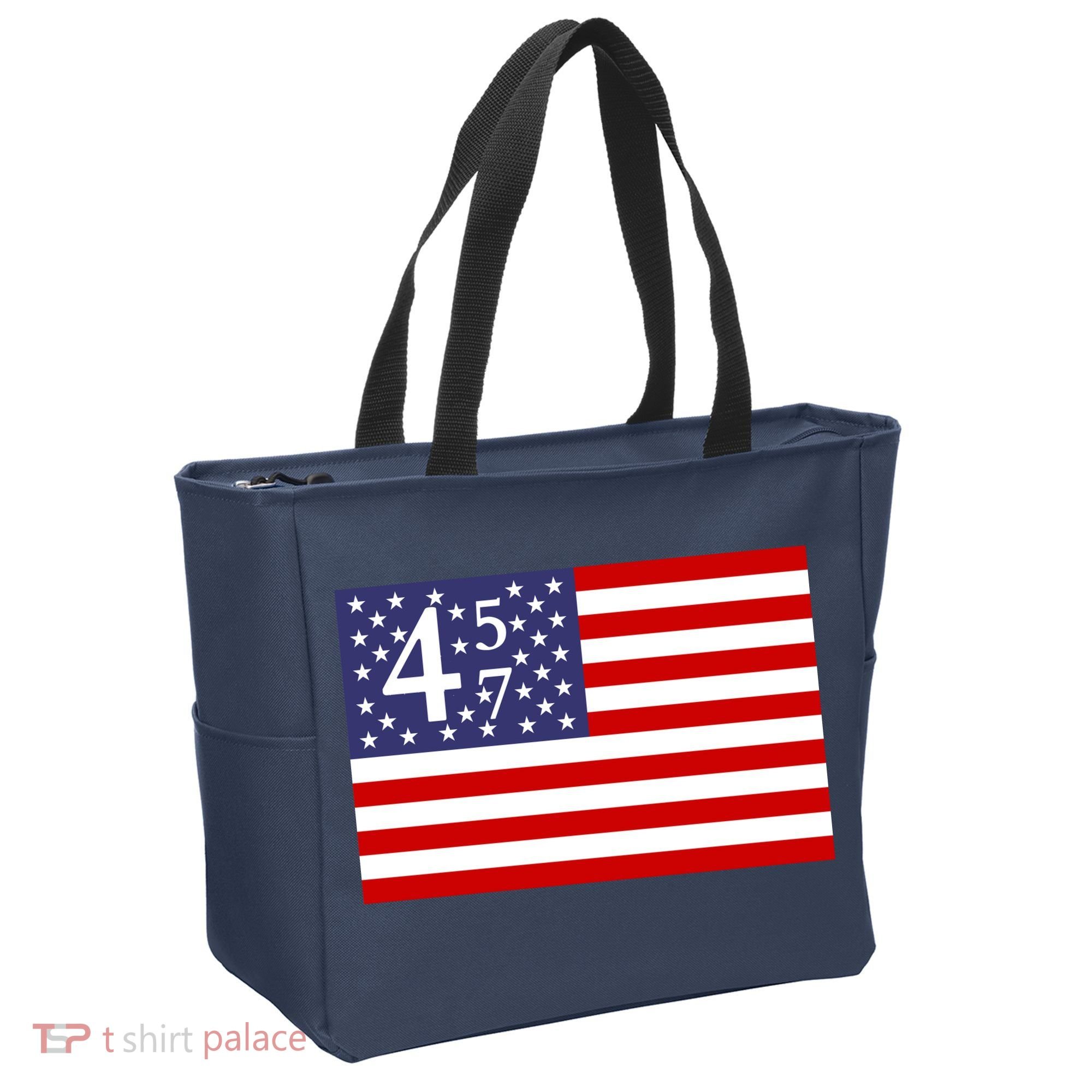 Donald Trump 45 47 Political Tote Bag