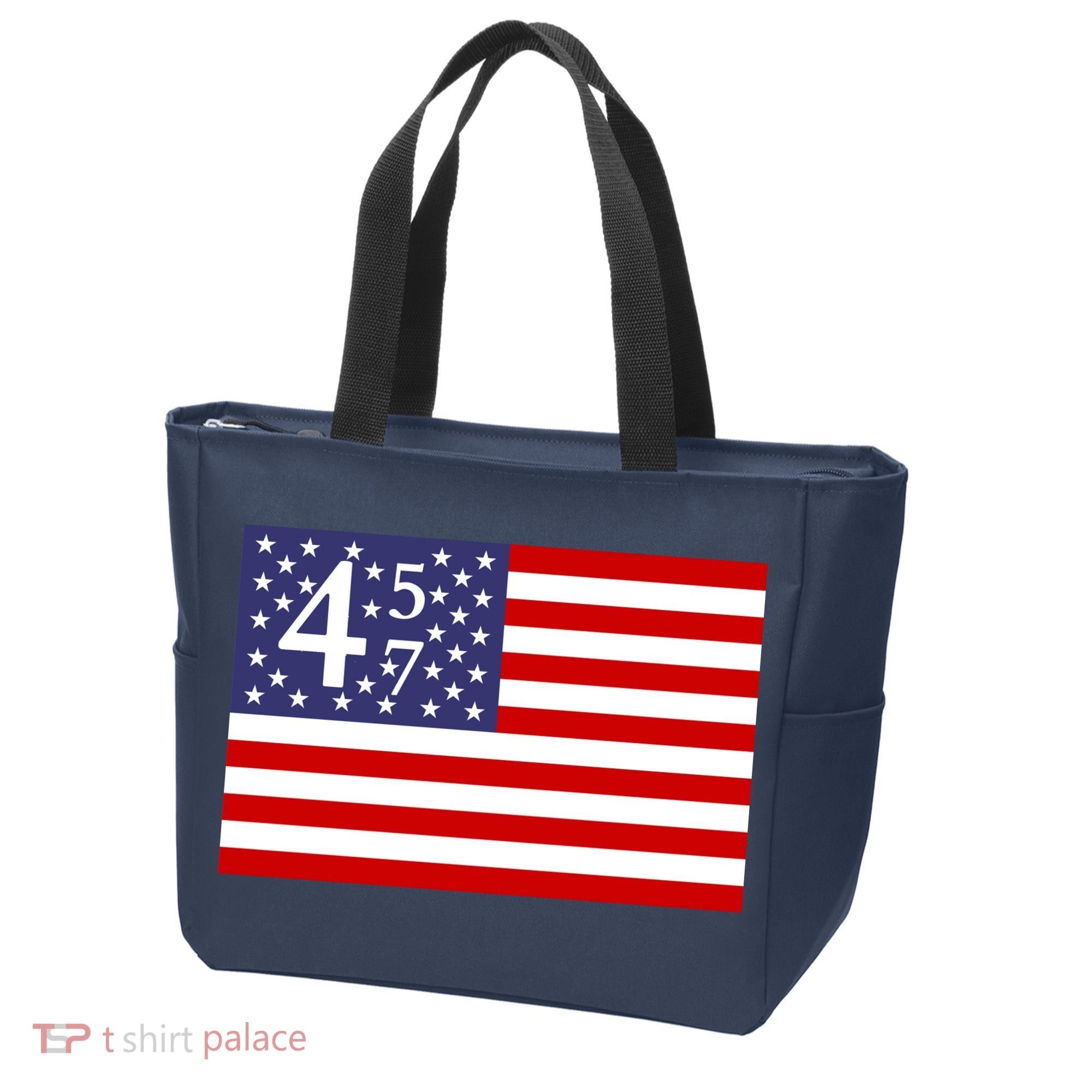 Donald Trump 45 47 Political Tote Bag