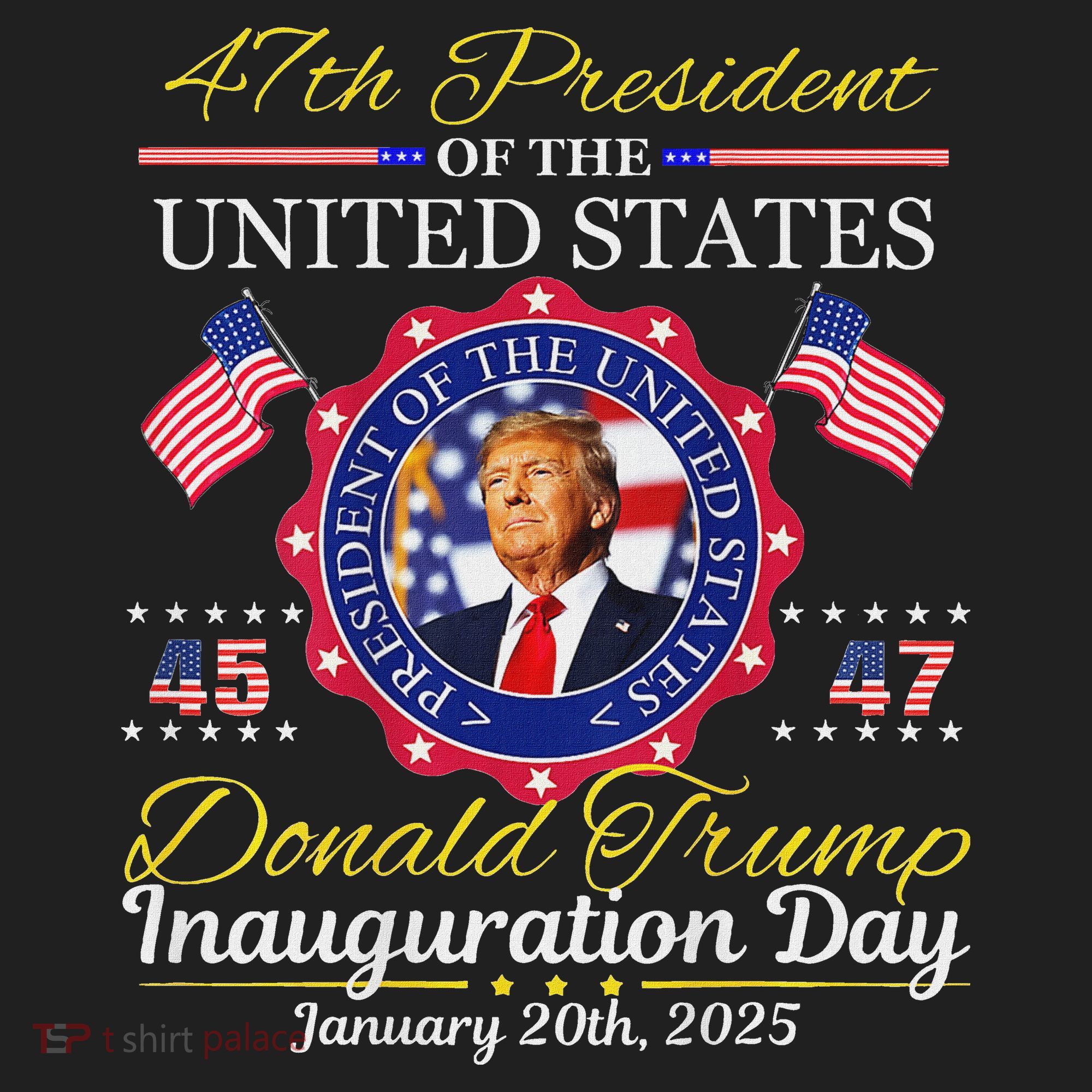 Donald Trump 47th President Inauguration 2025 Women's Sweatshirt