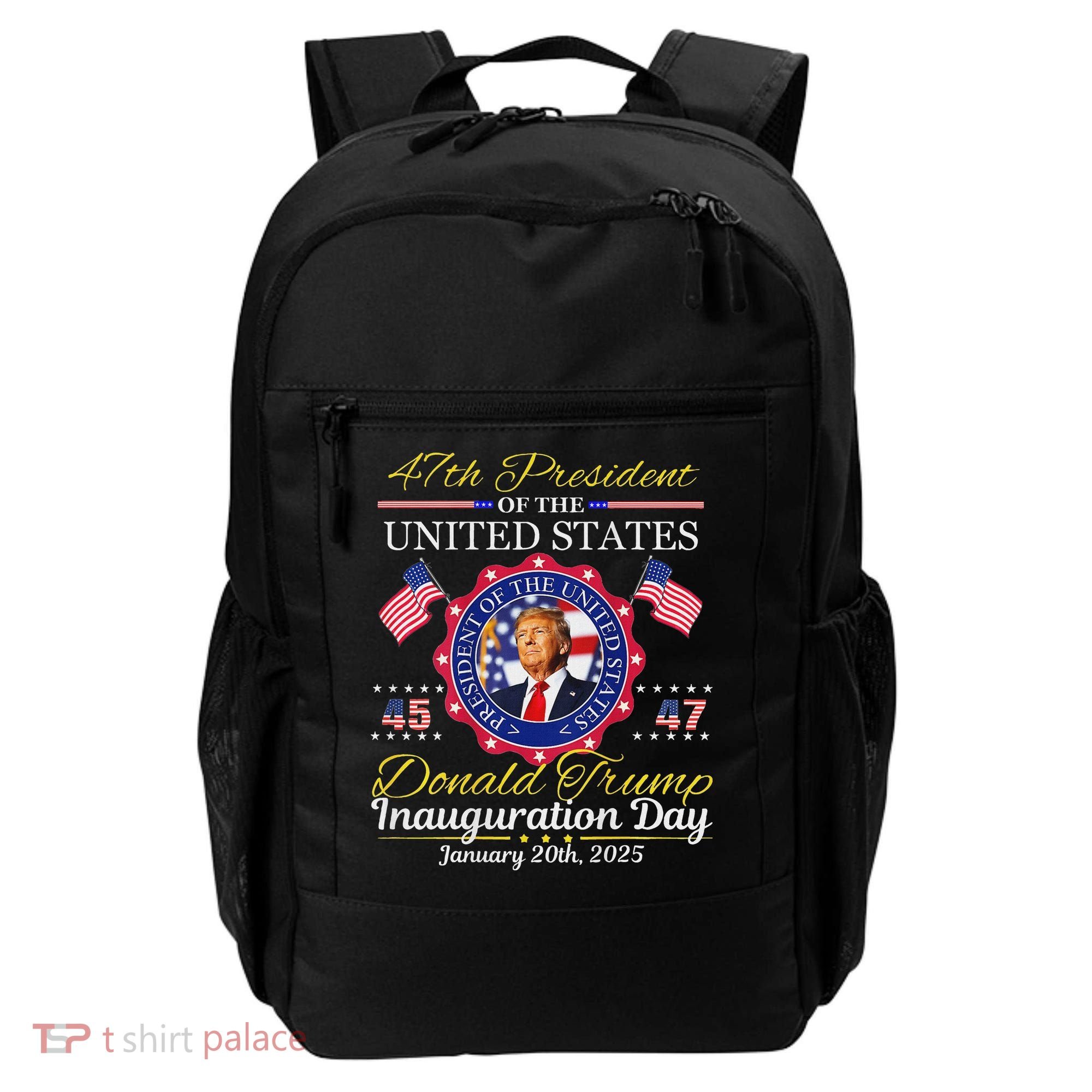 Donald Trump 47th President Inauguration 2025 Backpack