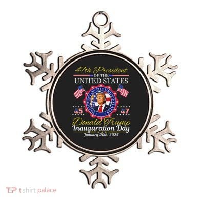 Donald Trump 47th President Inauguration 2025 Ornament