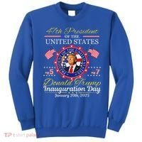 Donald Trump 47th President Inauguration 2025 Sweatshirt thumb 0