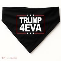 Donald Trump 4EVA 2028 Forever USA-Made Doggie Bandana thumb 0