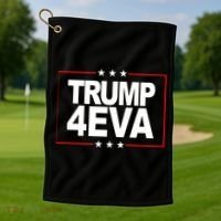Donald Trump 4EVA 2028 Forever Golf Towel thumb 1