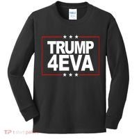 Donald Trump 4EVA 2028 Forever Kids Long Sleeve Shirt thumb 0