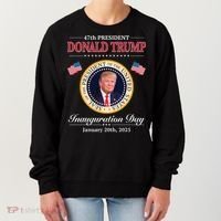 Donald Trump 47th President Inauguration 2025 Supporters Women's Sweatshirt thumb 0