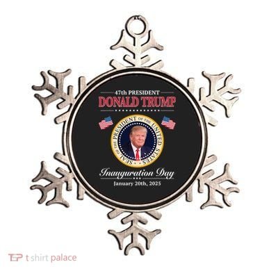 Donald Trump 47th President Inauguration 2025 Supporters Ornament