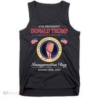 Donald Trump 47th President Inauguration 2025 Supporters Tank Top thumb 0