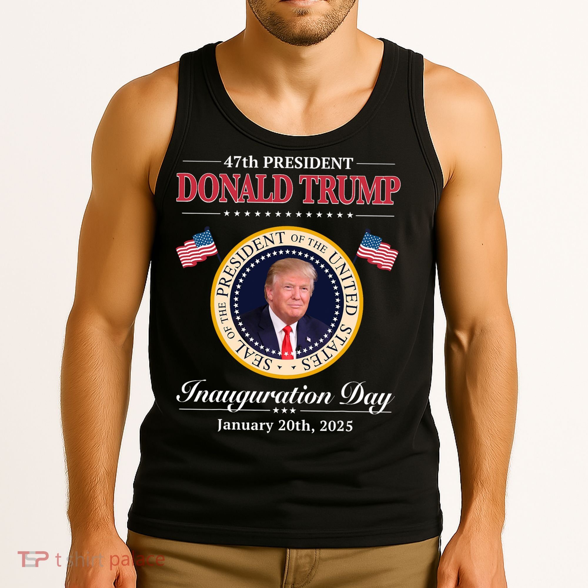 Donald Trump 47th President Inauguration 2025 Supporters Tank Top