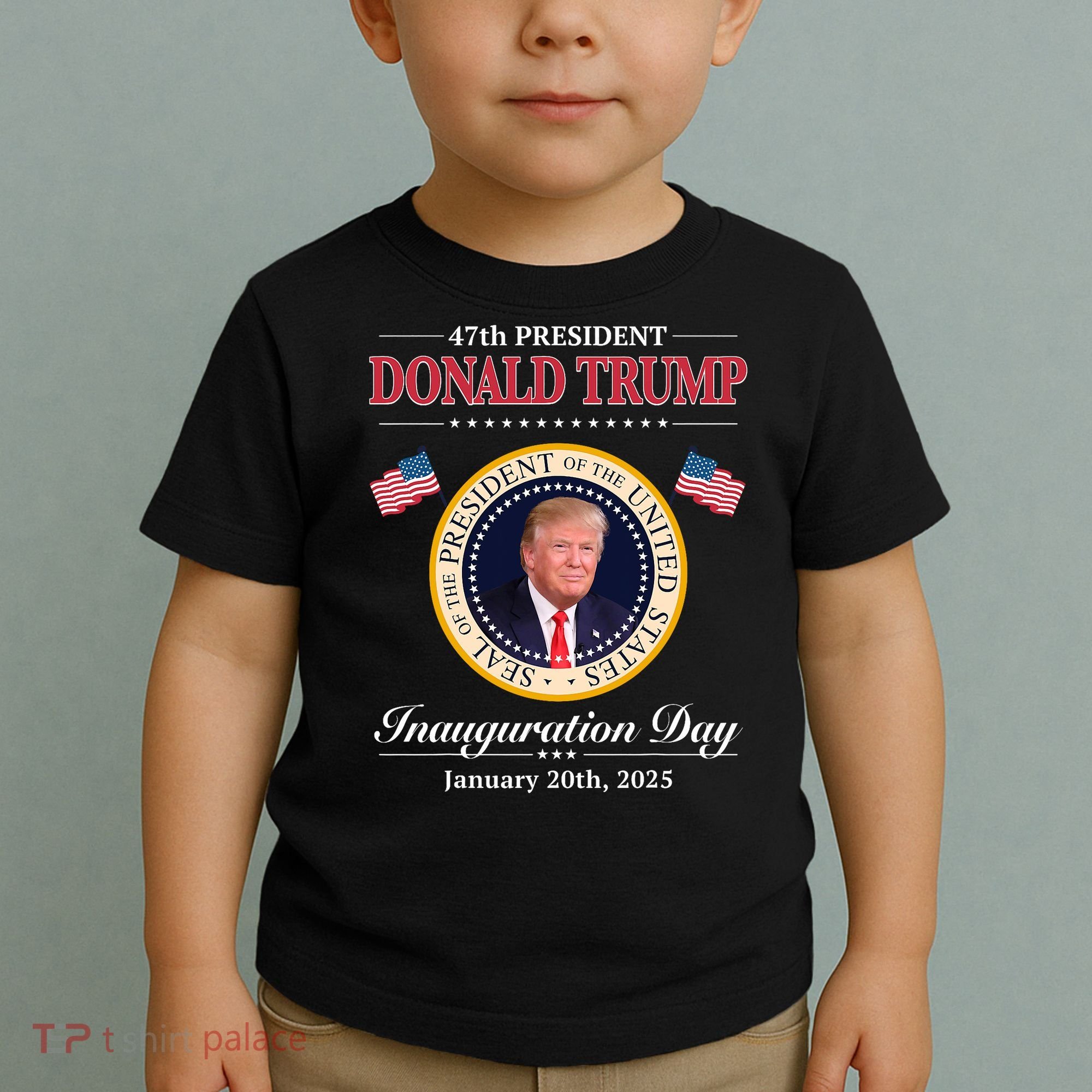 Donald Trump 47th President Inauguration 2025 Supporters Toddler T-Shirt