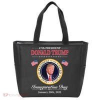 Donald Trump 47th President Inauguration 2025 Supporters Tote Bag thumb 0