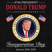 Donald Trump 4th President Inauguration Day Ladies PosiCharge Tri-Blend Wicking Tank thumb 2