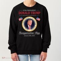 Donald Trump 4th President Inauguration Day Women's Sweatshirt thumb 0